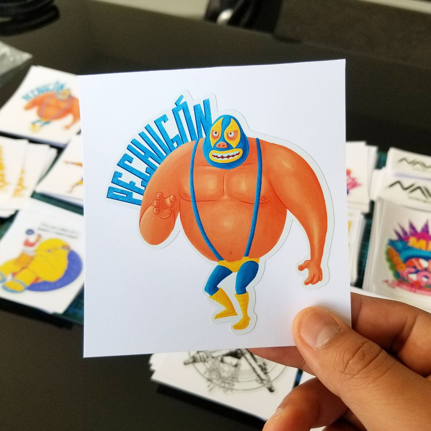 Luchadores Stickers