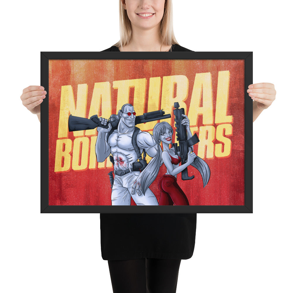 NBK Framed poster