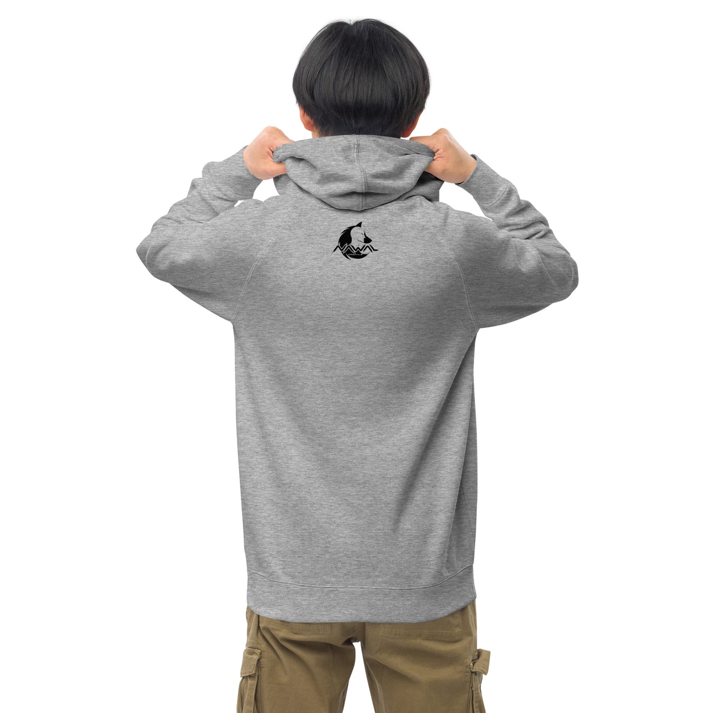 Chained Cyborg Unisex Gray Hoodie