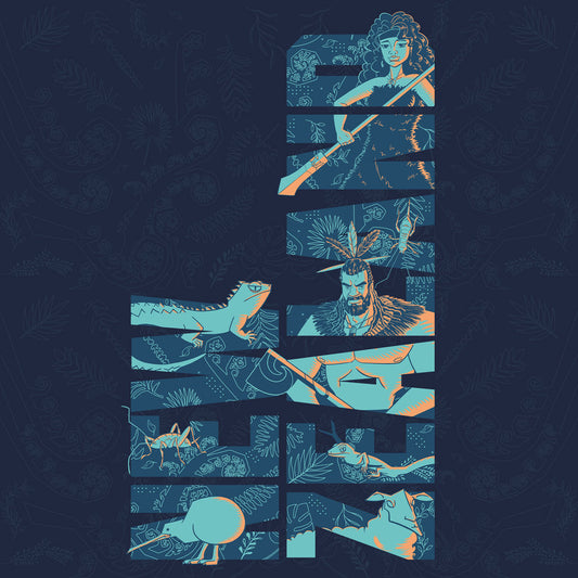 New Zealand V Tee - PREORDER