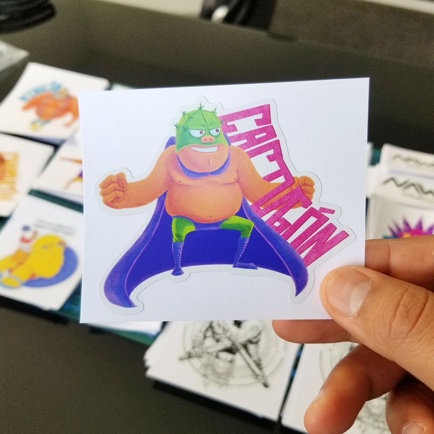 Luchadores Stickers