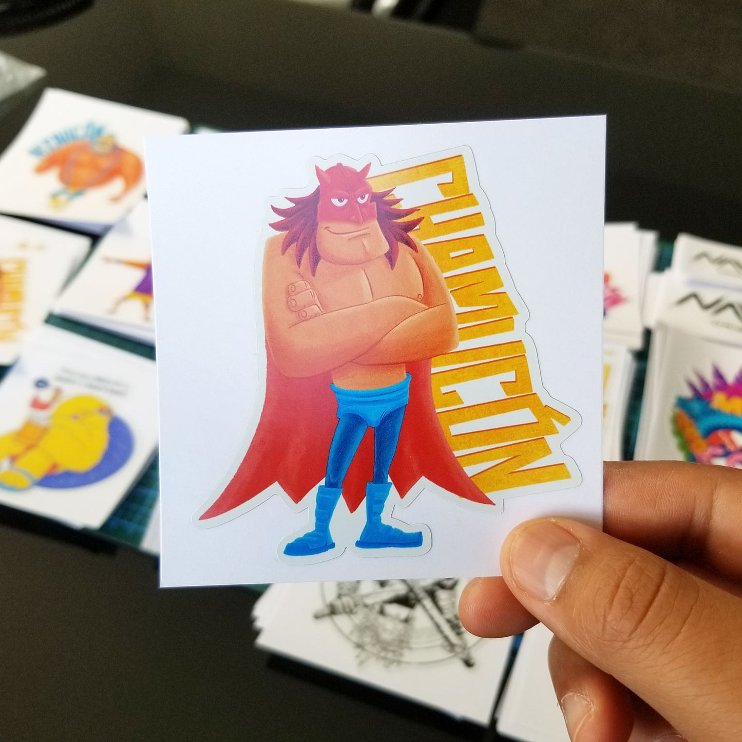 Luchadores Stickers