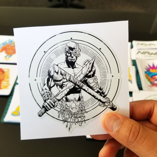 Cyborg Sticker