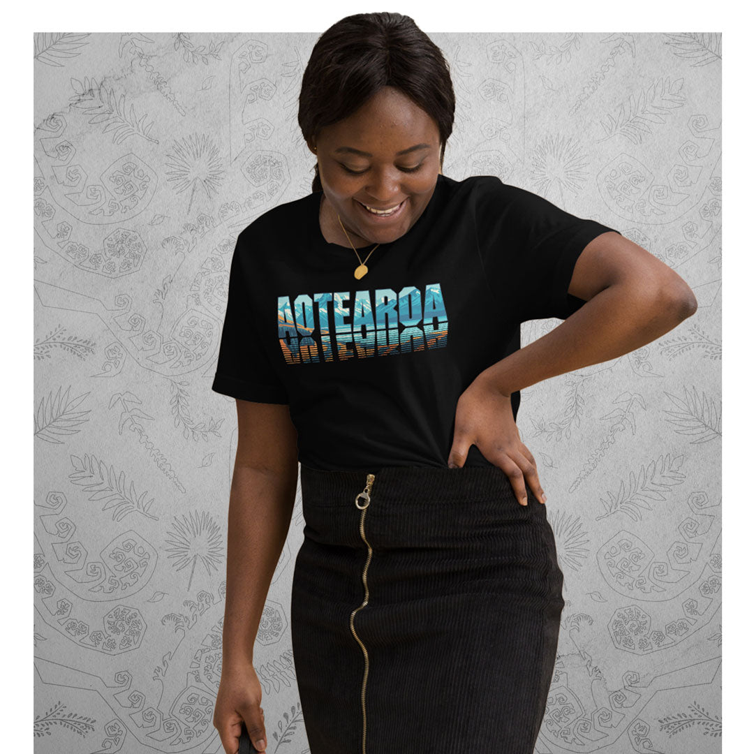Aotearoa Mirror Tee - PREORDER