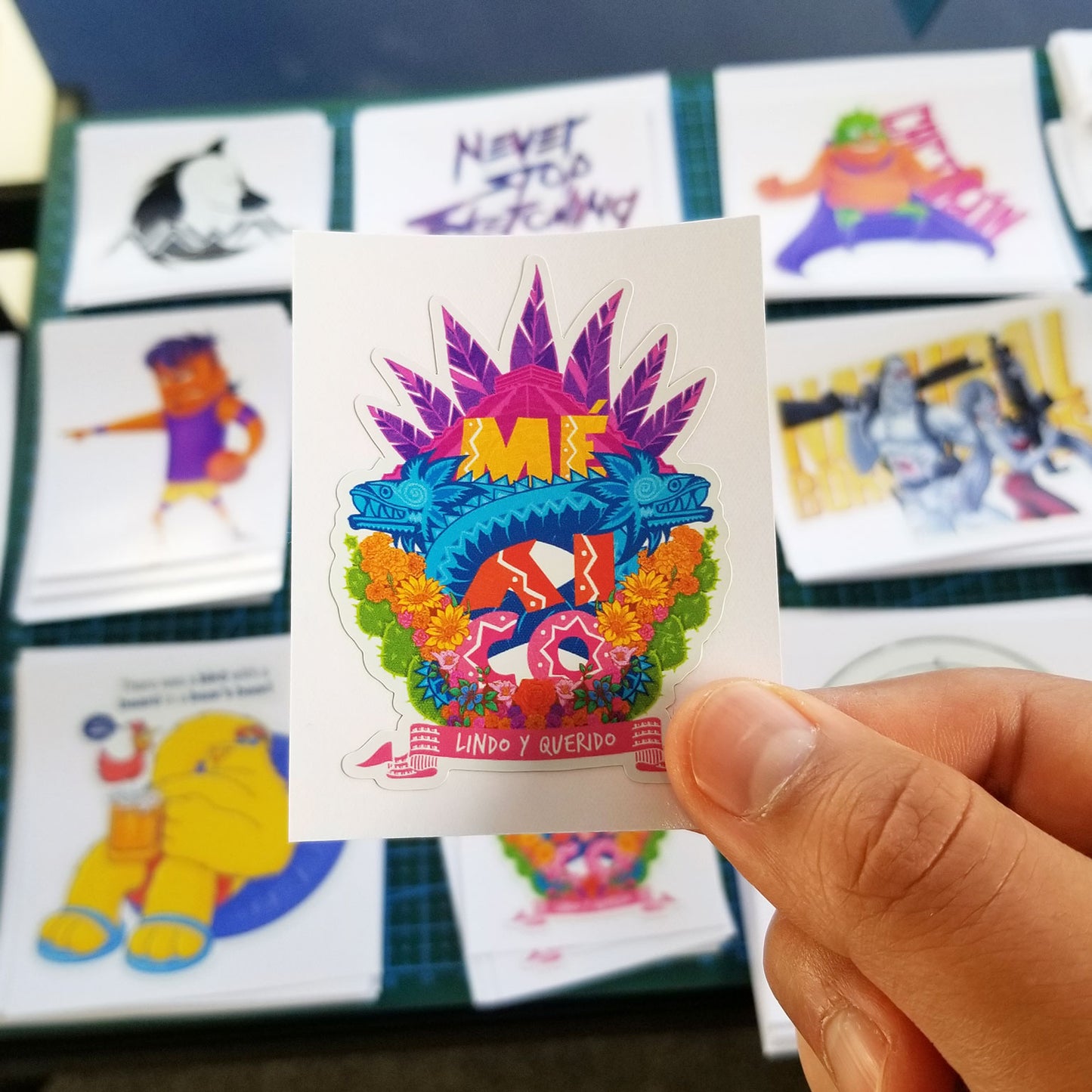 México Lindo y Querido Sticker