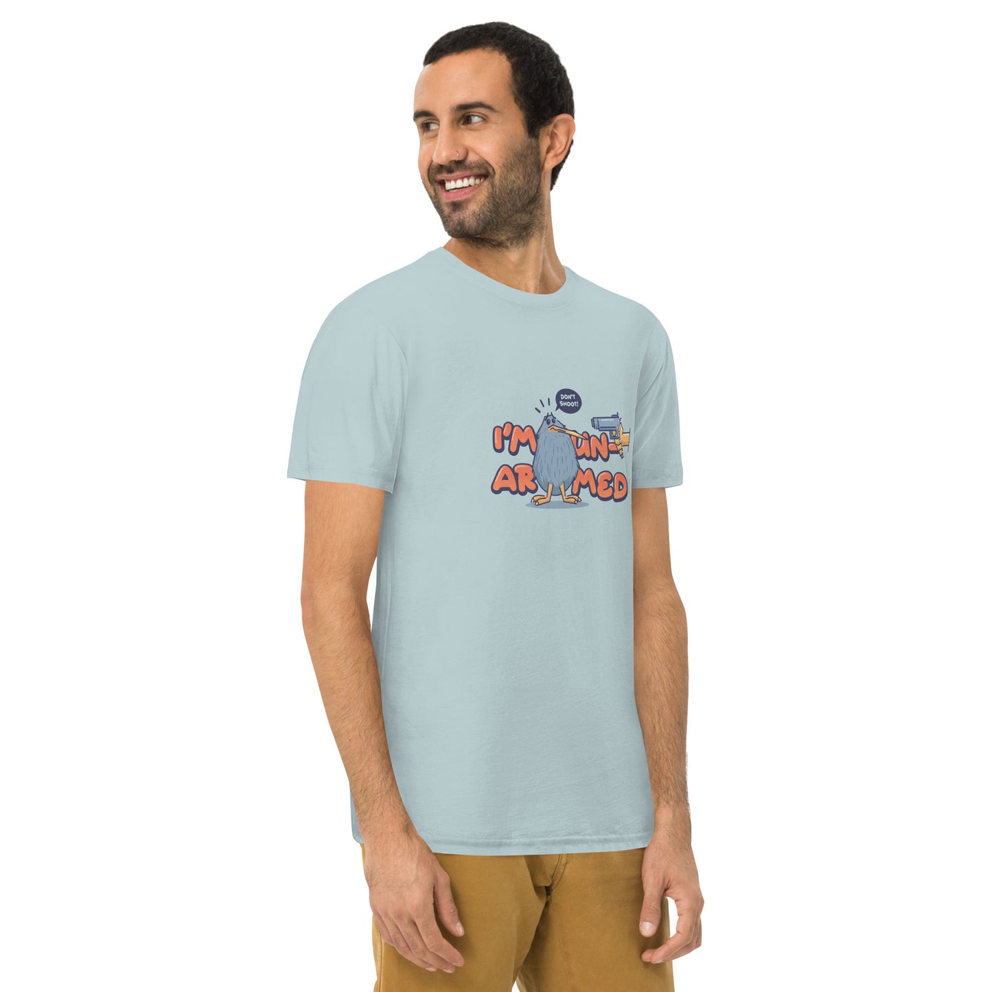 Un-armed Kiwi - Men's T-shirt
