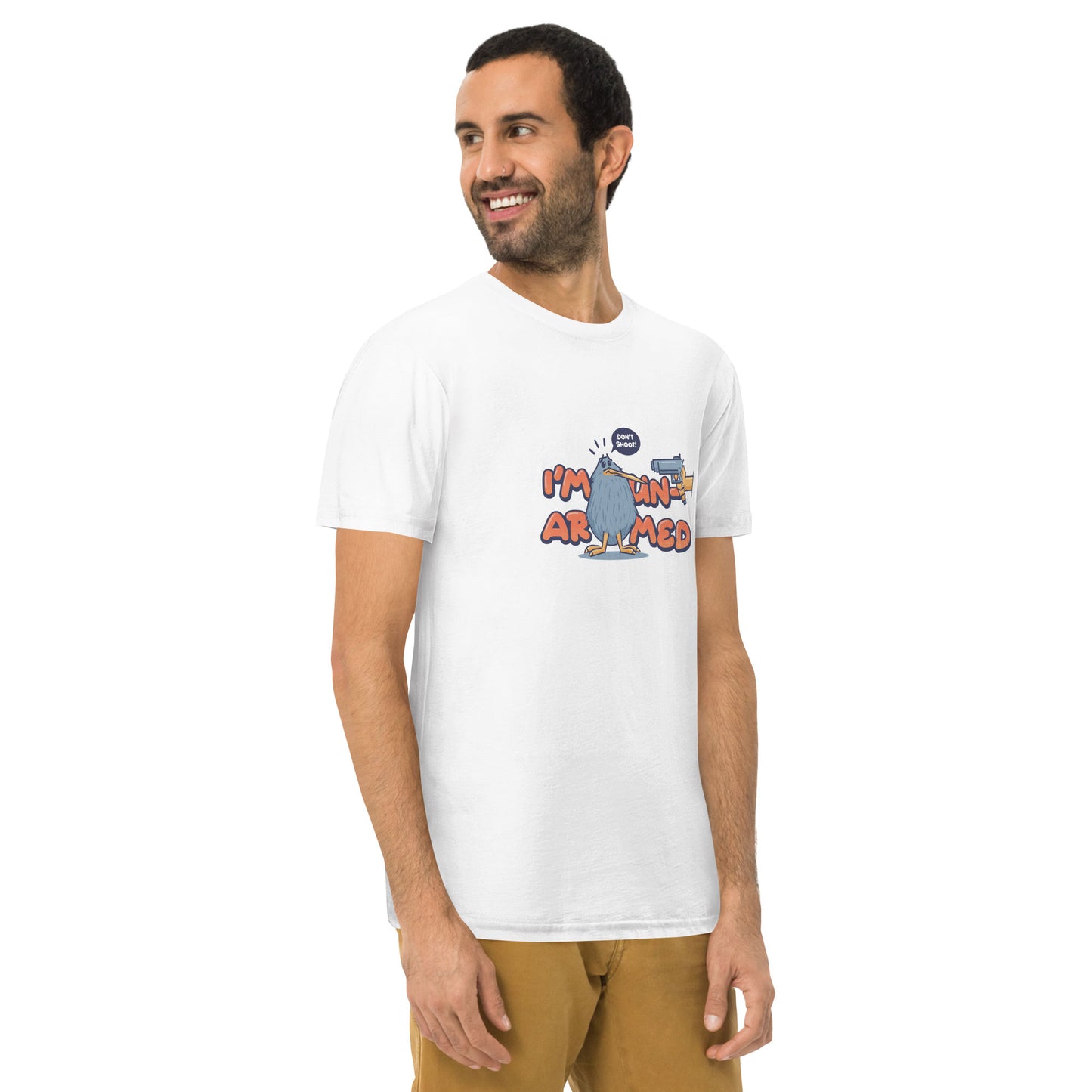 Un-armed Kiwi - Men's T-shirt