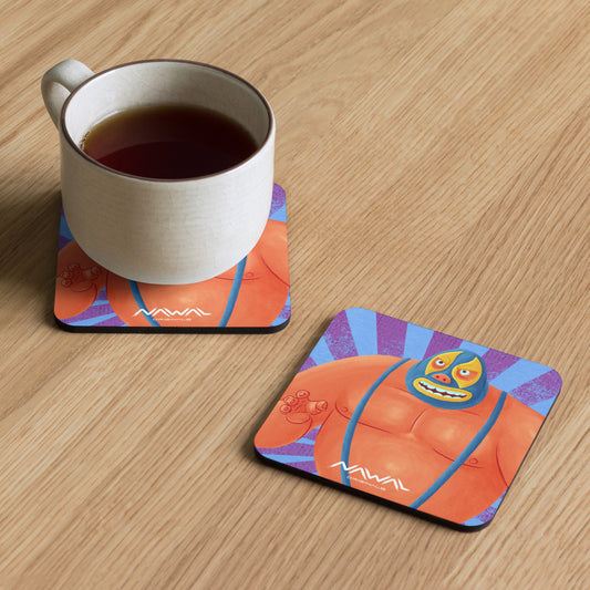 Pechugón Cork-back coaster