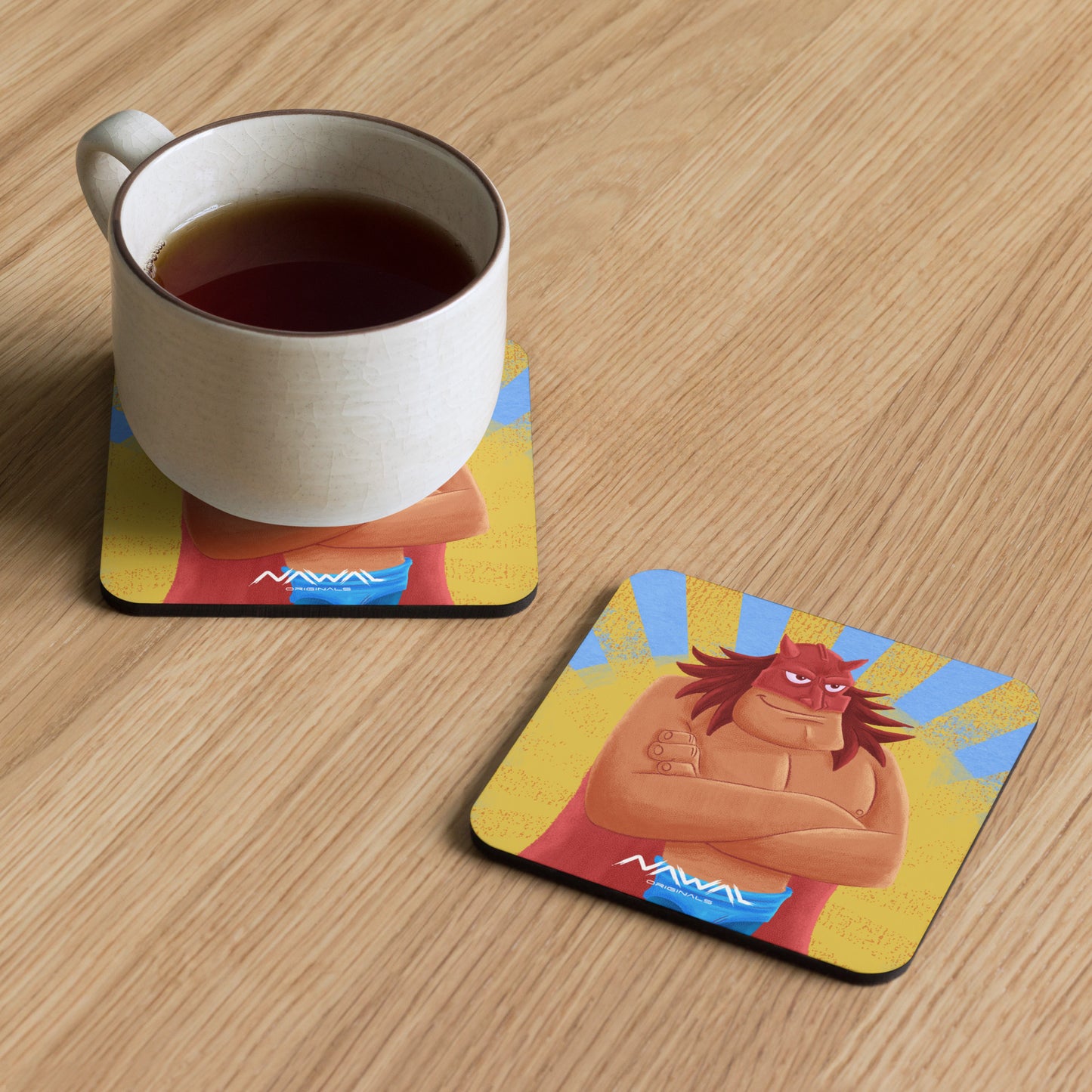 Chamucón Cork-back coaster
