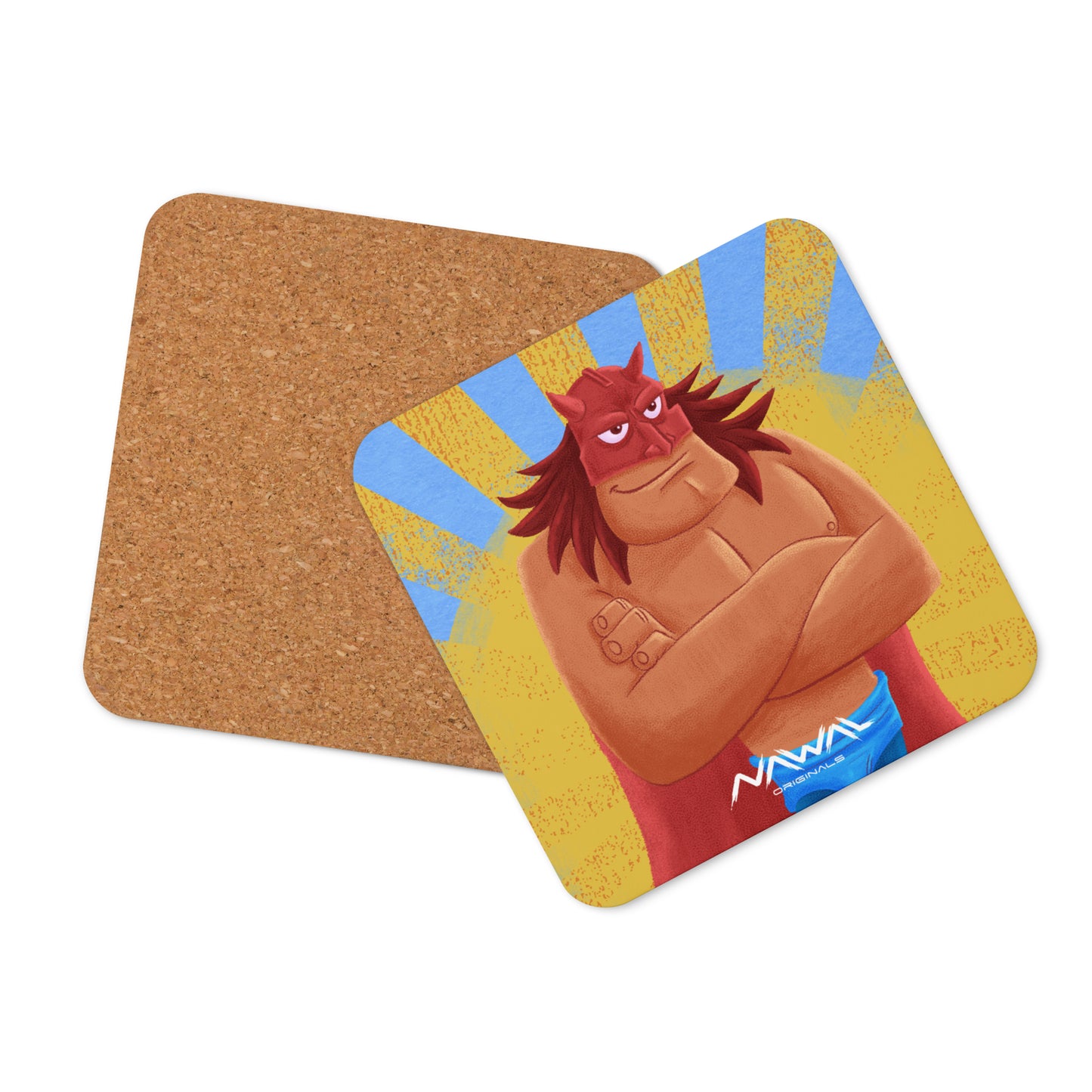 Chamucón Cork-back coaster
