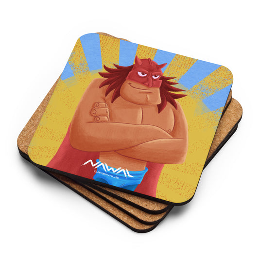 Chamucón Cork-back coaster