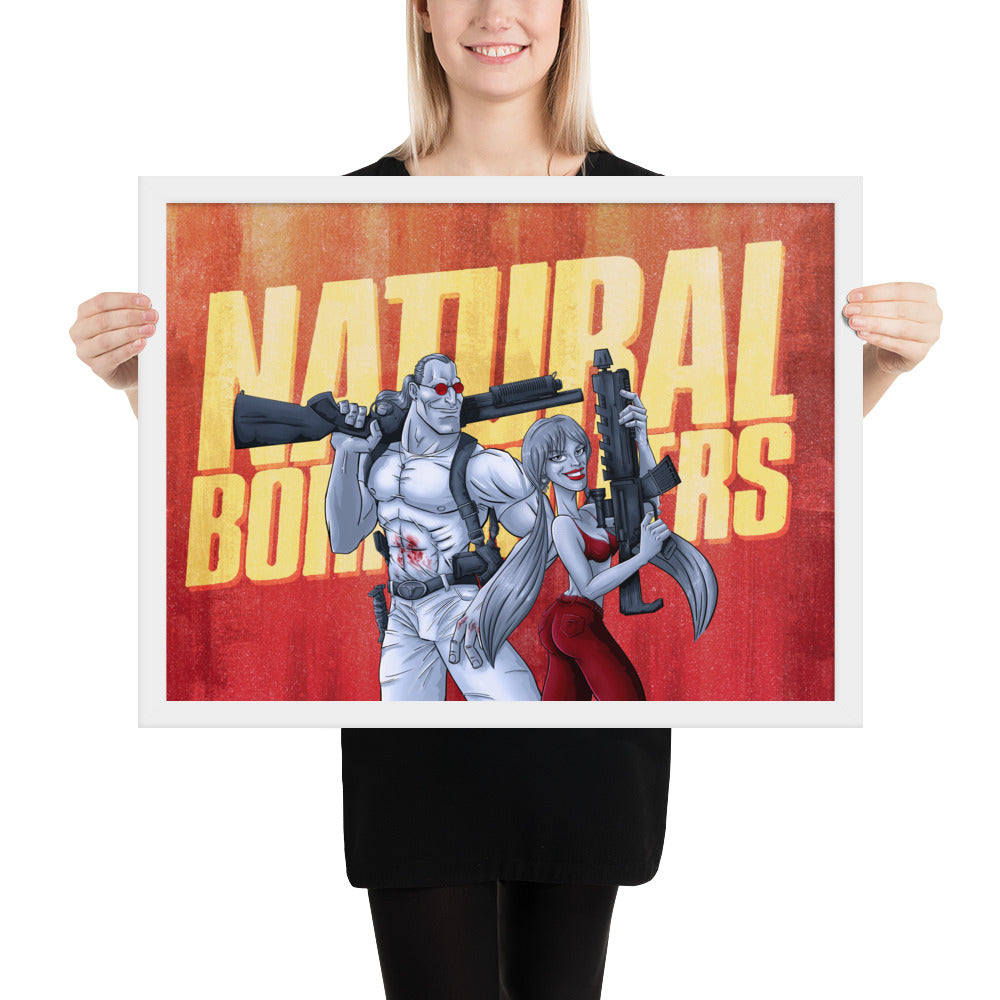 NBK Framed poster