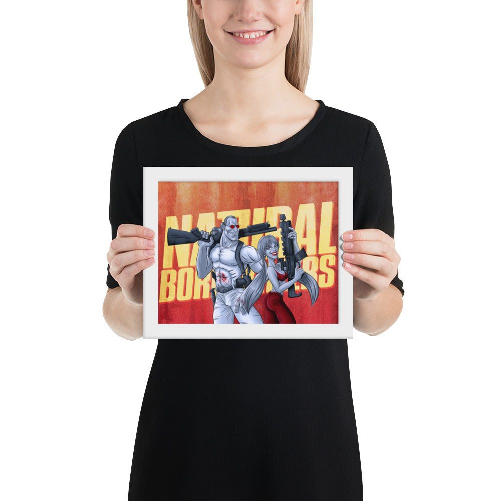 NBK Framed poster