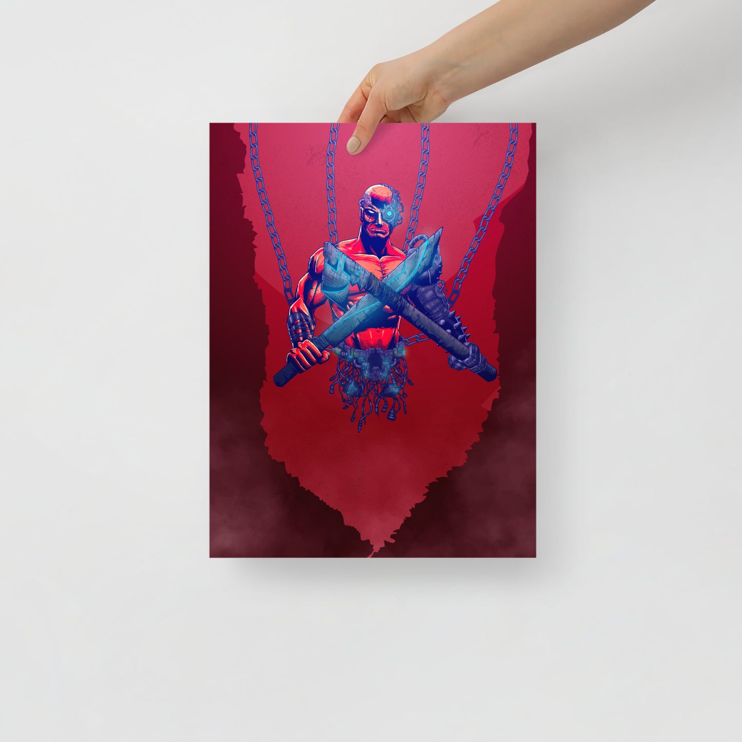 Chained Cyborg Poster