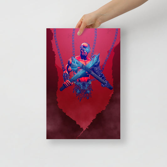 Chained Cyborg Poster